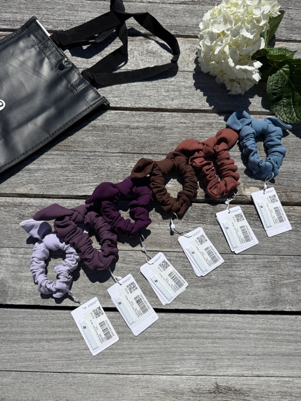 Lululemon Bow Scrunchies NWT Bundle OF 6 Deal MSRP $72